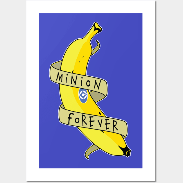 minion forever Wall Art by wuxter